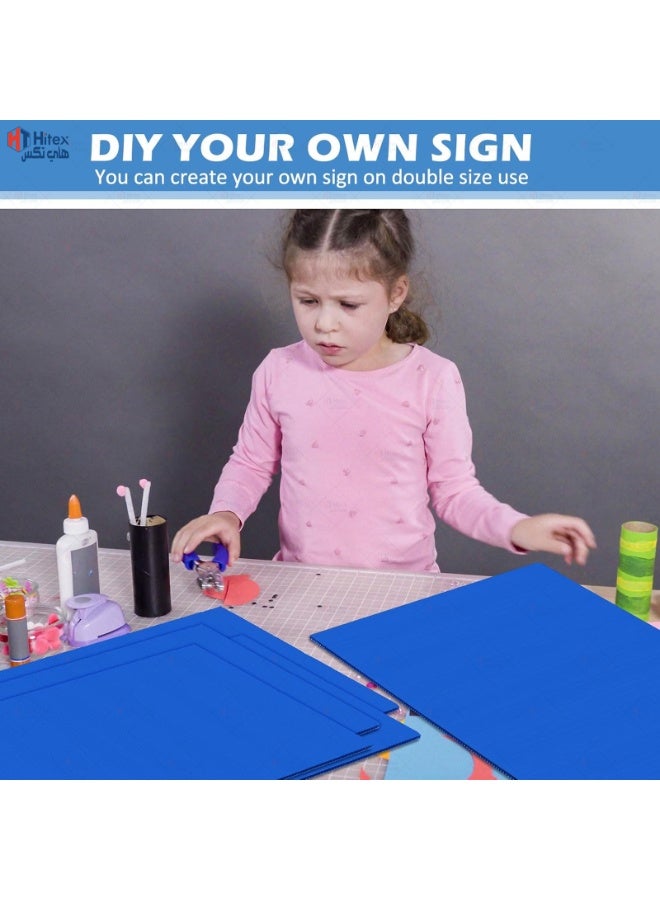 هيتكس لوح بولي بروبيلين مموج 100 سم × 180 سم (عبوة من 3 قطع) - أزرق، 4 مم | لوح بلاستيكي مموج مقاوم للماء من البولي بروبيلين | خفيف الوزن ومتين للاستخدام في أعمال التسقيف واللافتات والأعمال اليدوية والحماية - Image 5